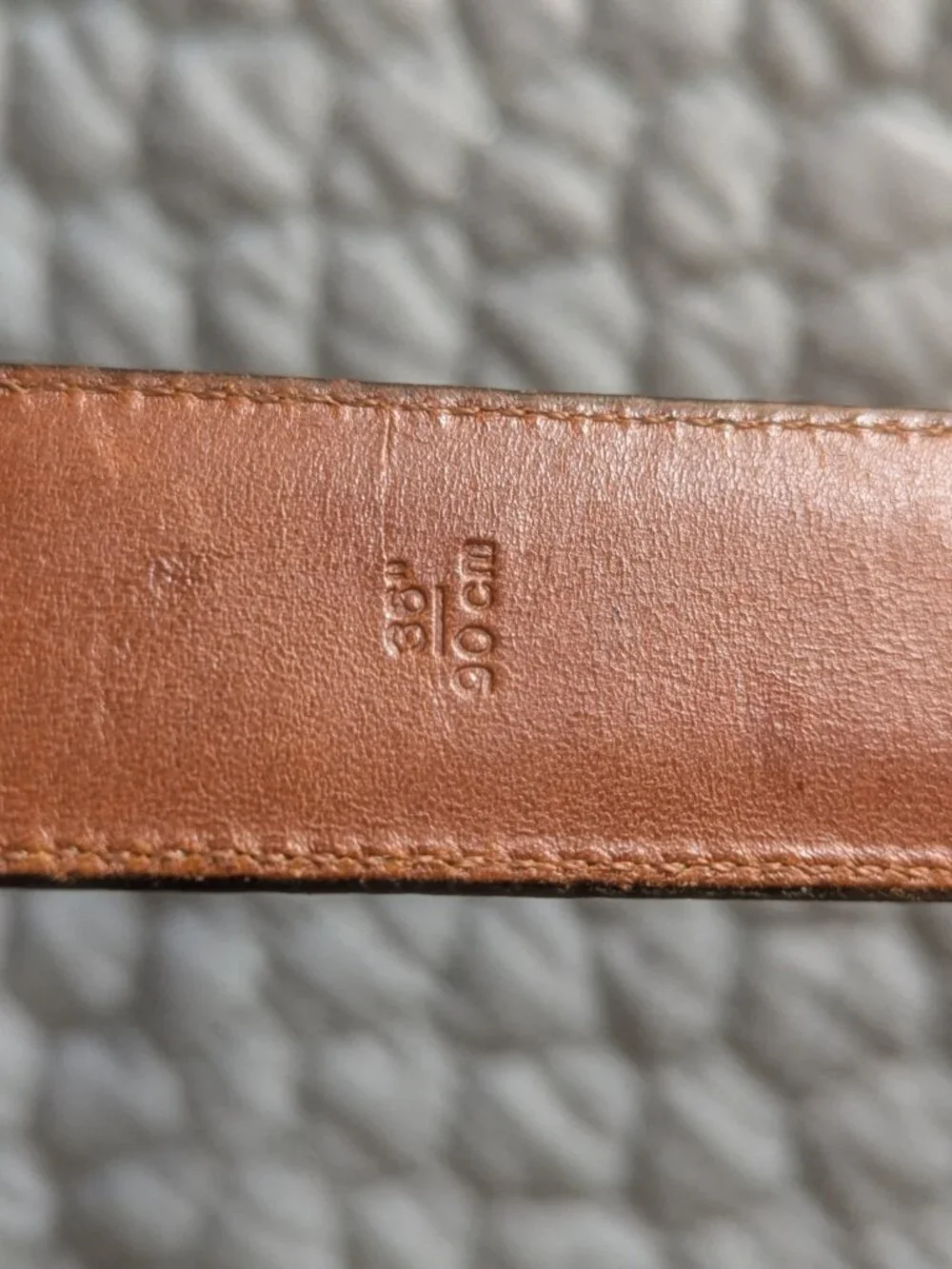 Coach belt - mens - 36 inches - black